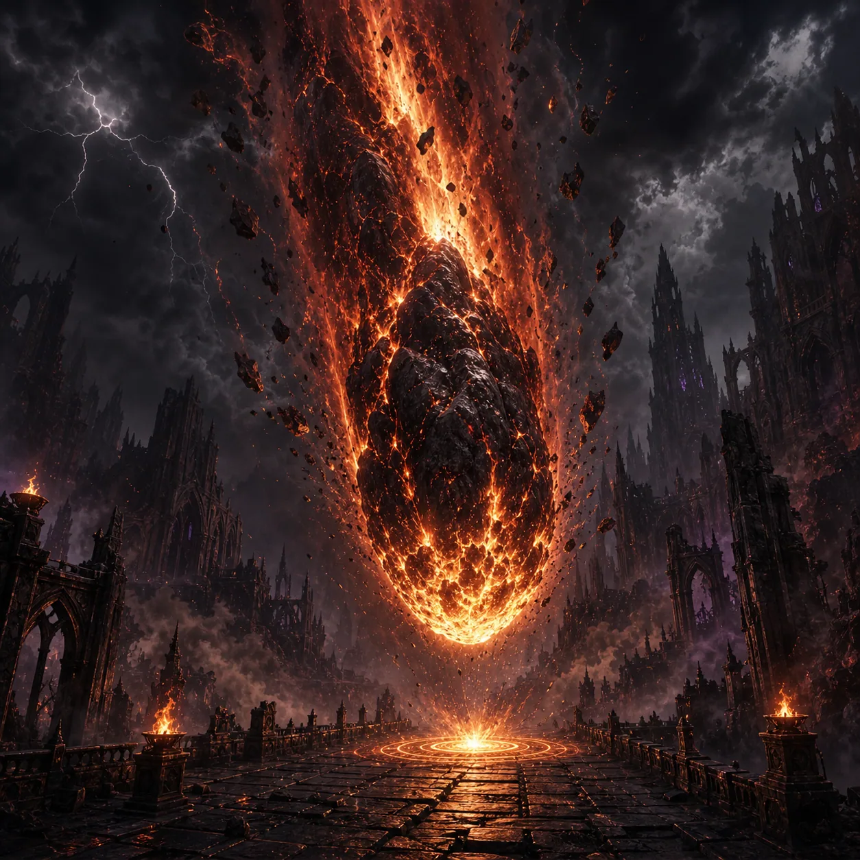Meteor spell key art